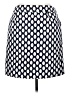 Ann Taylor LOFT 100% Polyester Polka Dots Blue Casual Skirt Size 14 - photo 2