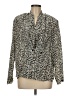 Nordstrom Animal Print Ivory Jacket Size 8 - photo 1