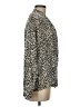 Nordstrom Animal Print Ivory Jacket Size 8 - photo 4