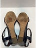 Céline Burgundy Leather Ankle Strap Wedges Size EU 37 1/2 - photo 9