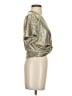 Bishop + Young Metallic Silver Gold Kimono Size S - photo 4