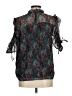 Ann Taylor LOFT 100% Polyester Teal 3/4 Sleeve Blouse Size M - photo 2