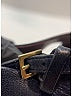 Céline Burgundy Leather Ankle Strap Wedges Size EU 37 1/2 - photo 5