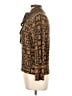 M&S Collection Animal Print Brown Long Sleeve Blouse Size 12 - photo 5