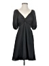 Express Solid Gray Cocktail Dress Size S - photo 1