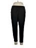Lou & Grey Solid Black Track Pants Size XL - photo 1