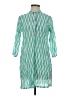 Roberta Roller Rabbit Chevron-herringbone Green Casual Dress Size S - photo 1