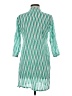 Roberta Roller Rabbit Chevron-herringbone Green Casual Dress Size S - photo 2