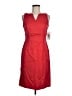 JBS 100% Polyester Red Cocktail Dress Size 6 - photo 1