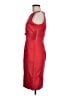 JBS 100% Polyester Red Cocktail Dress Size 6 - photo 5