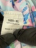 Unbranded 100% Polyester Print Blue 3/4 Sleeve Blouse Size XL - photo 8