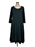 Lands' End Solid Teal Casual Dress Size XL - photo 1