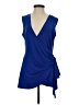 Boston Proper Blue Sleeveless Blouse Size S - photo 1