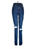 Old Navy Hearts Blue Jeans Size 6 (tall) - photo 1