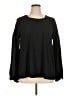 Ellen Tracy Black Long Sleeve Top Size XL - photo 1