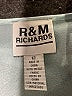 R&M Richards 100% Polyester Solid Blue Teal 3/4 Sleeve Blouse Size 12 - photo 7