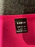 Shein 100% Polyester Pink Short Sleeve Blouse Size L - photo 7