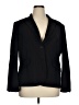 Anne Klein Solid Black Blazer Size 16 - photo 1