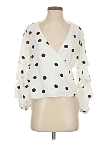 Bar III 3/4 Sleeve Blouse (view 1)