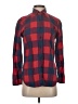 J.Crew Plaid Red Long Sleeve Button-Down Shirt Size 0 - photo 1