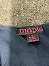 Maple Solid Blue Casual Dress Size S - photo 7