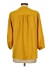 Unbranded Yellow 3/4 Sleeve Blouse Size L - photo 2