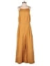 Greylin Solid Tan Yellow Jumpsuit Size M (petite) - photo 1
