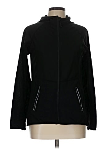 Tangerine Zip Up Hoodie (view 1)