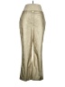 Halogen 100% Polyester Metallic Gold Khakis Size 14 - photo 1