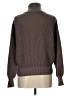 Debut Brown Turtleneck Sweater Size L (estimated) - photo 2