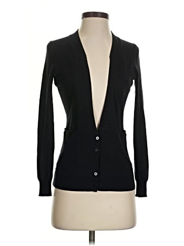 Barneys New York Silk Cardigan (view 1)