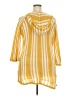 ModCloth 100% Cotton Yellow Poncho Size 2X - photo 2