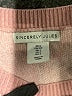 Sincerely Jules Checkered-gingham Pink Pullover Sweater Size S - photo 7