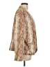 Chico's 100% Polyester Animal Print Tan Blazer Size Lg (2) - photo 4