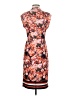 Beige by ECI Print Orange Cocktail Dress Size 4 - photo 2