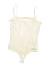 Express 100% Polyurethane Ivory Bodysuit Size XS - photo 2