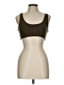 Black Bead Brown Tank Top Size L - photo 1