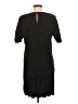 H&M 100% Polyester Solid Black Casual Dress Size M - photo 2