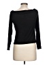 Ann Taylor LOFT Black Long Sleeve Top Size L - photo 2