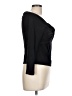 Ann Taylor LOFT Black Long Sleeve Top Size L - photo 4