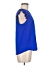 Monteau Blue Sleeveless Blouse Size M - photo 4