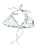 Unbranded Floral Blue Swimsuit Top Size XS - photo 2
