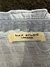 Max Studio 100% Polyester Blue 3/4 Sleeve Blouse Size L (estimated) - photo 7