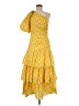 Veronica Beard Floral Yellow Cocktail Dress Size 6 - photo 1