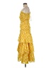 Veronica Beard Floral Yellow Cocktail Dress Size 6 - photo 5