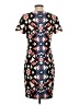 Talbots Graphic Black Casual Dress Size 4 - photo 2