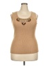 Ruby Rd. Tan Sweater Vest Size 2X - photo 1