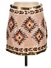 Zara Print Tan Casual Skirt Size S - photo 1