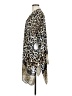 Chico's 100% Rayon Animal Print Brown Kimono One size - photo 5