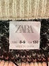 Zara Print Ivory Pullover Sweater Size 8 - 9 - photo 3
